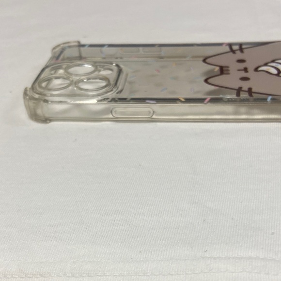 Cute Cat Phone Case with Sprinkles - Clear - Picture 6 of 6